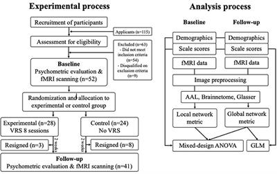 Alteration of resting-state functional connectivity network properties in patients with social anxiety disorder after virtual reality-based self-training